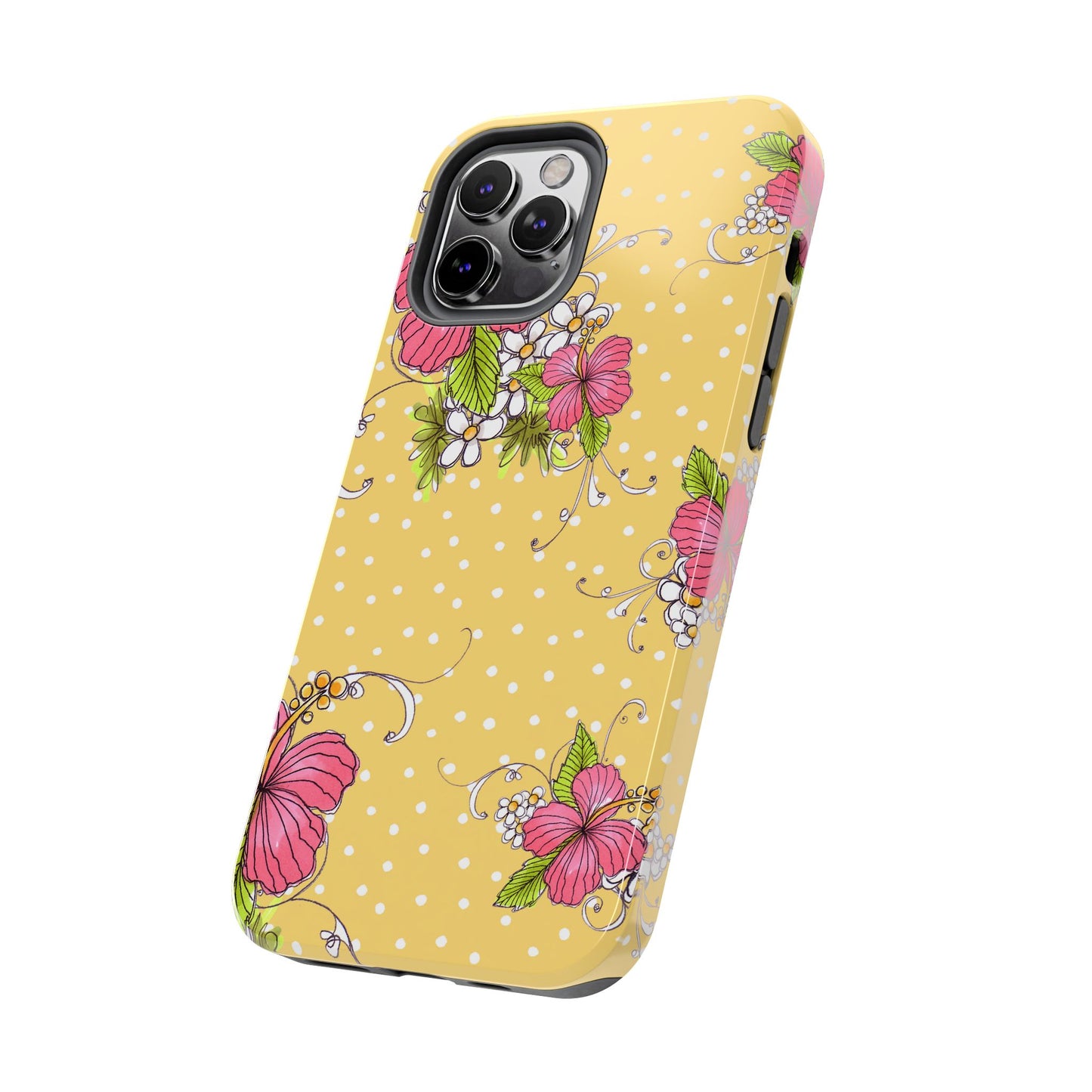 Lady Luau Yellow Phone Case