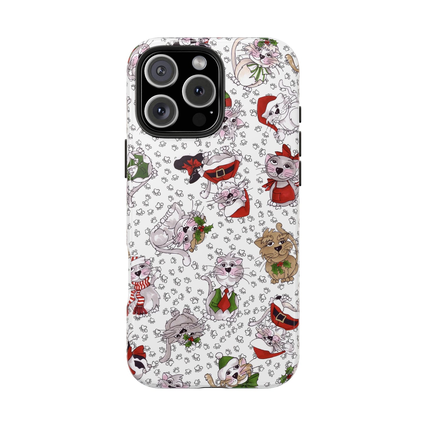 Kitty Blizzard White Phone Case