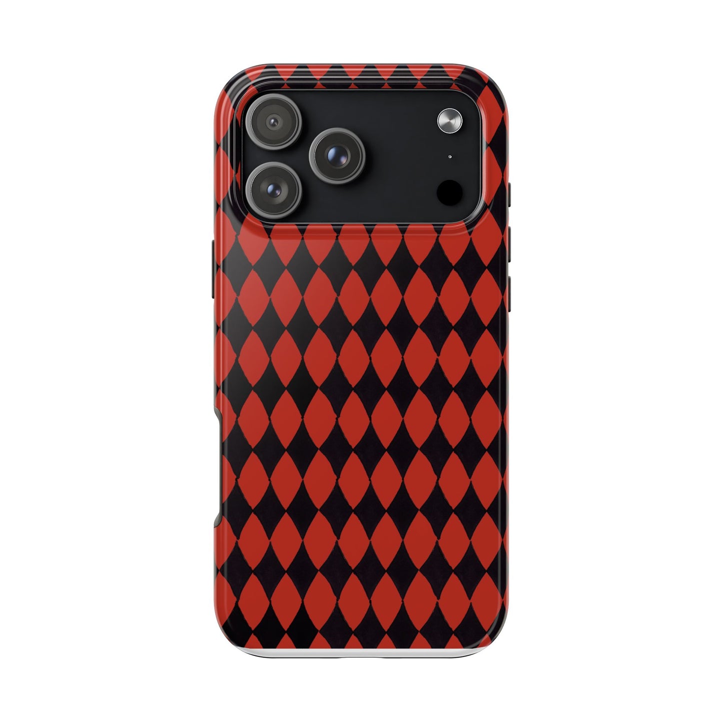 Diamond Red / Black Phone Case