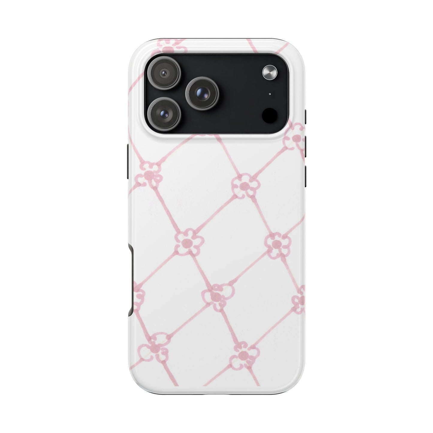 Flower Model Scroll Phone Case