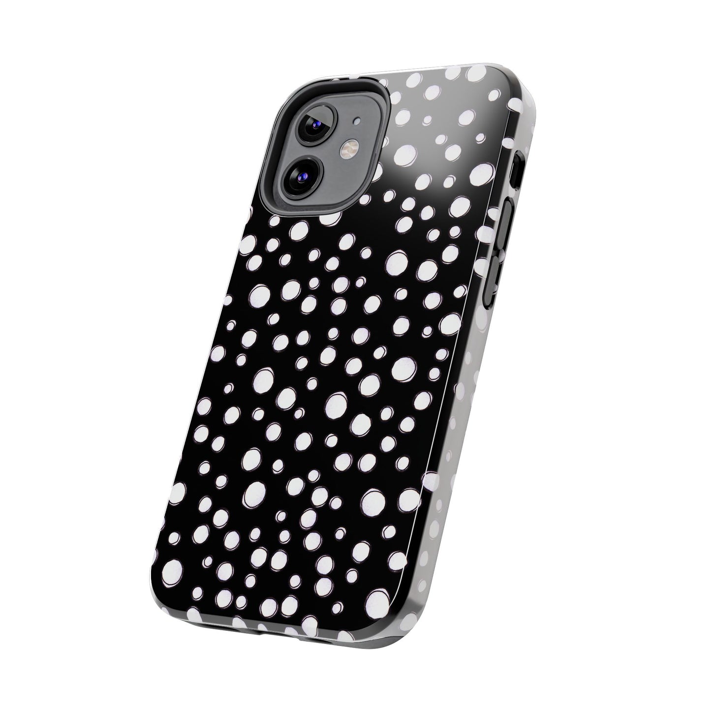 Pot Dots Black Phone Case