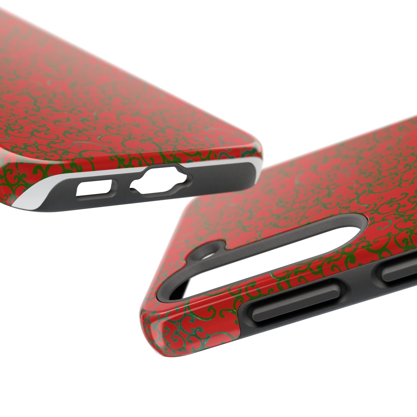 Scrollie Red / Green Phone Case