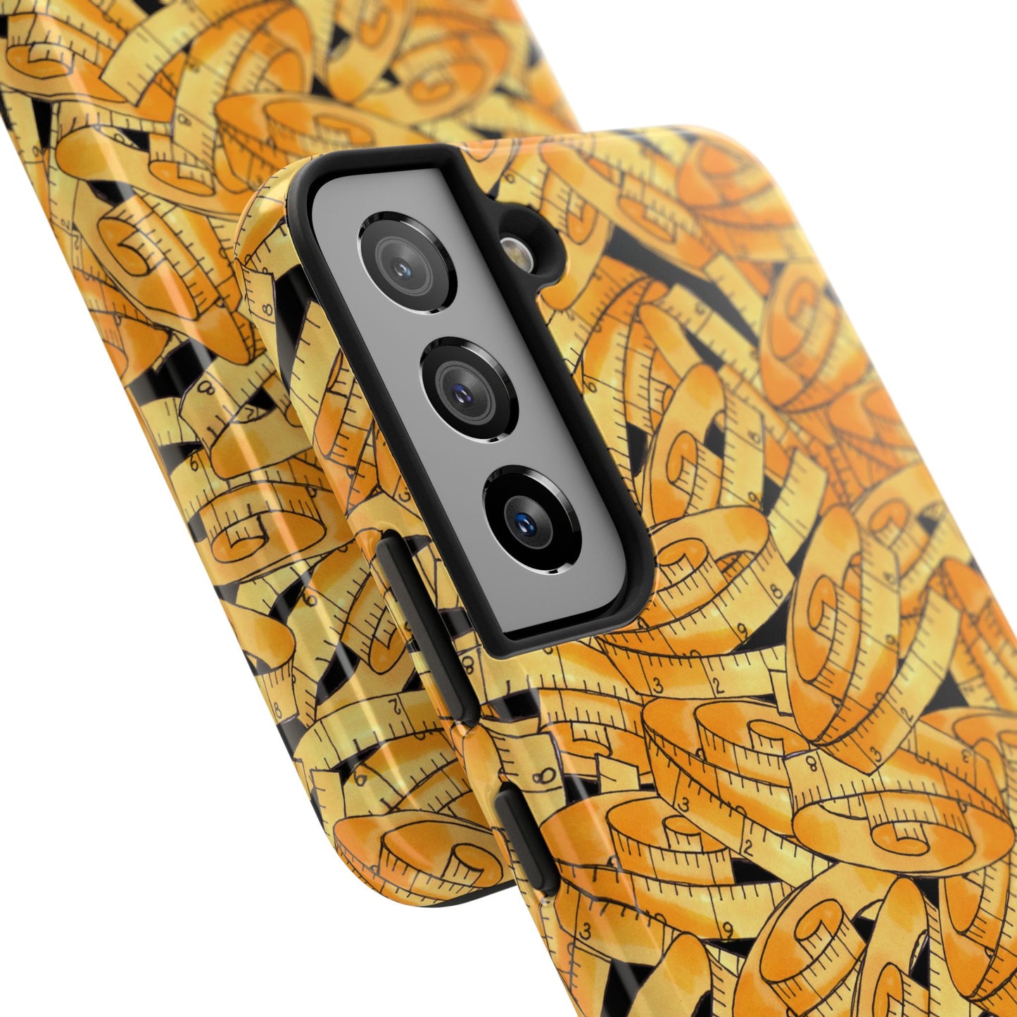 Tape Storm Black / Yellow Phone Case