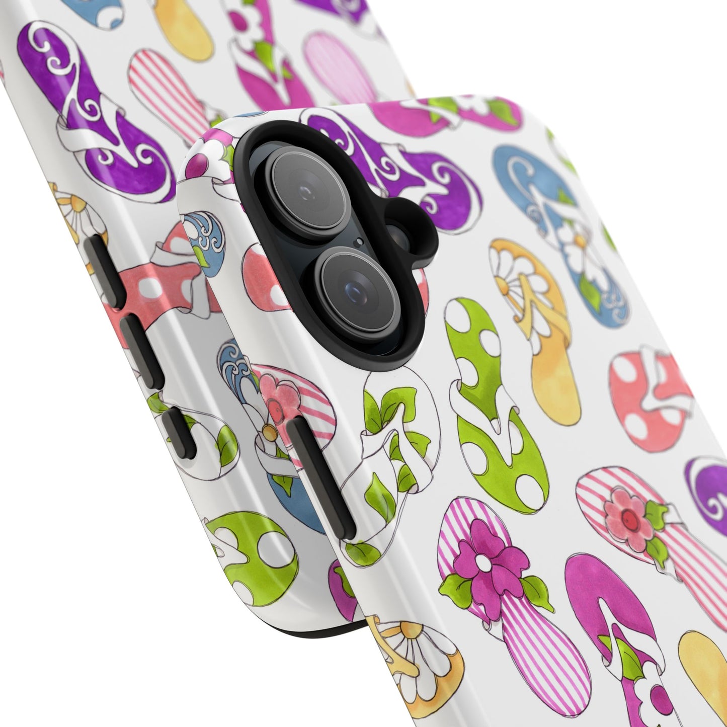 Flip Flops White Phone Case