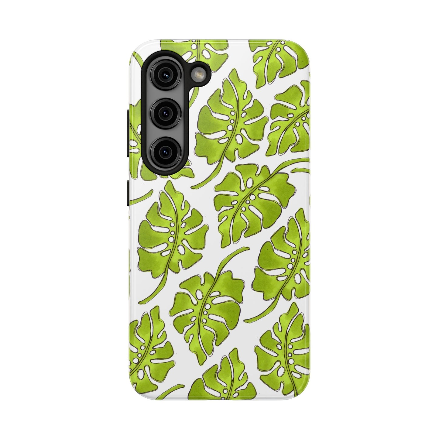 Big Leaf White Phone Case