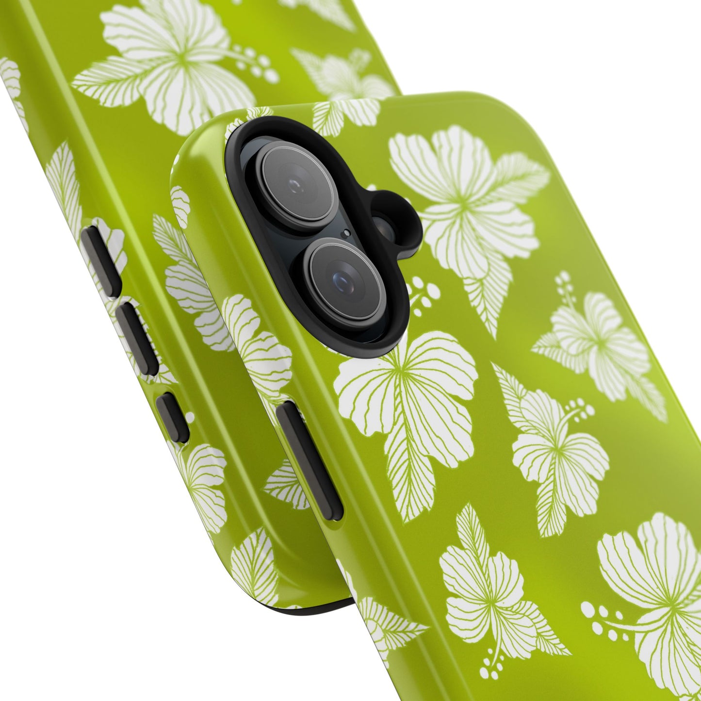 Hibiscus Green Phone Case