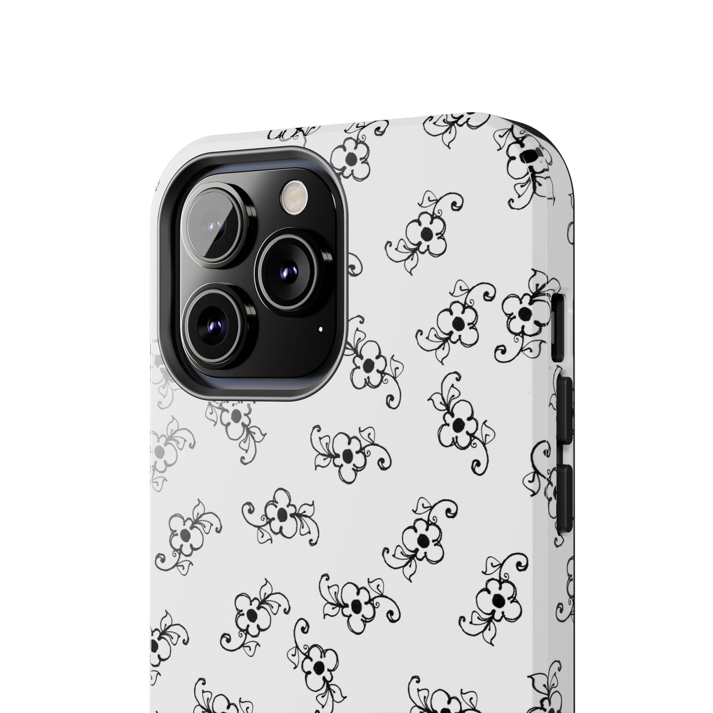 Favorite Daisies White / Black Phone Case