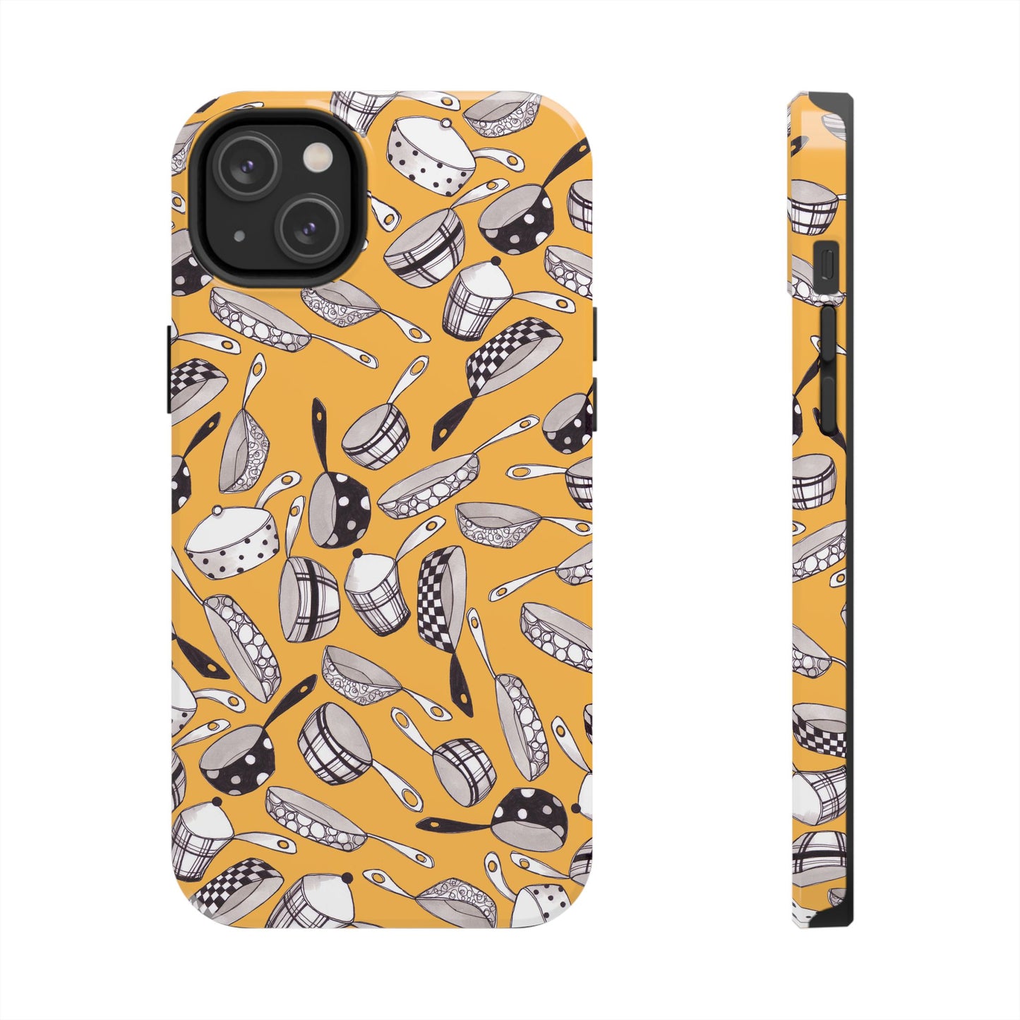 Pots & Pans Flyin' Yellow Phone Case