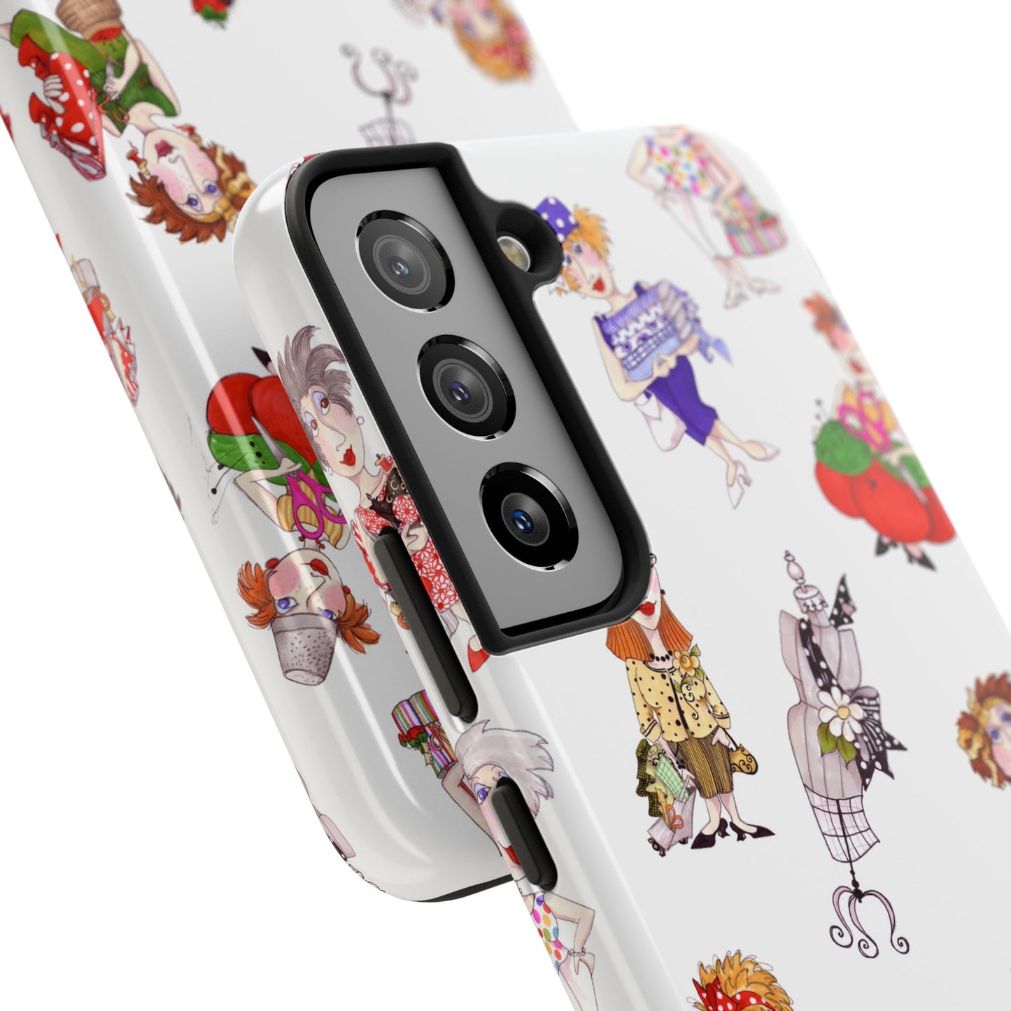 Sewphisticates White Phone Case