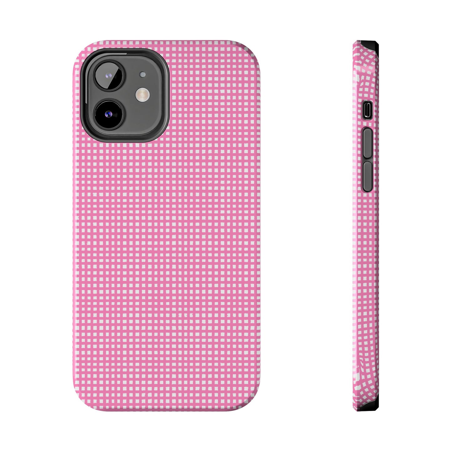Chipper Check Pink Phone Case