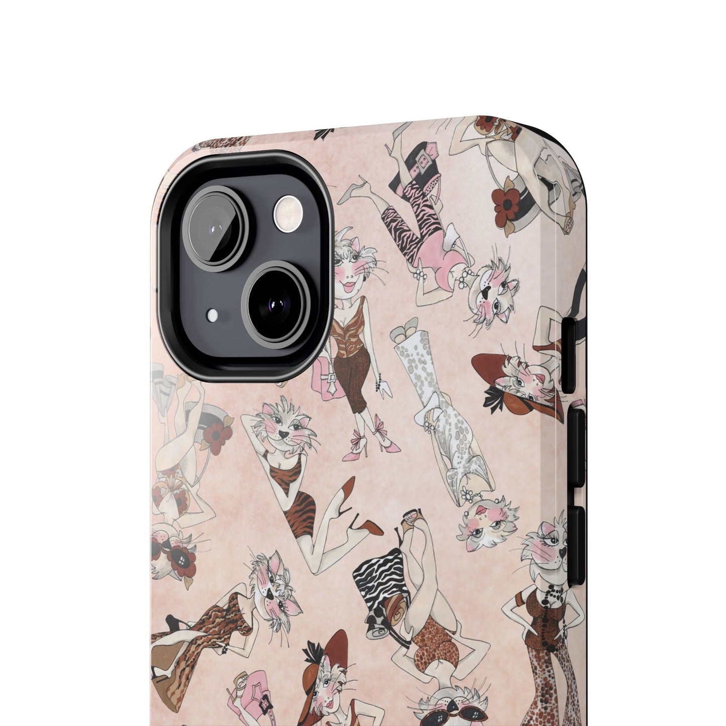 Spotted Lilies Pink Phone Case