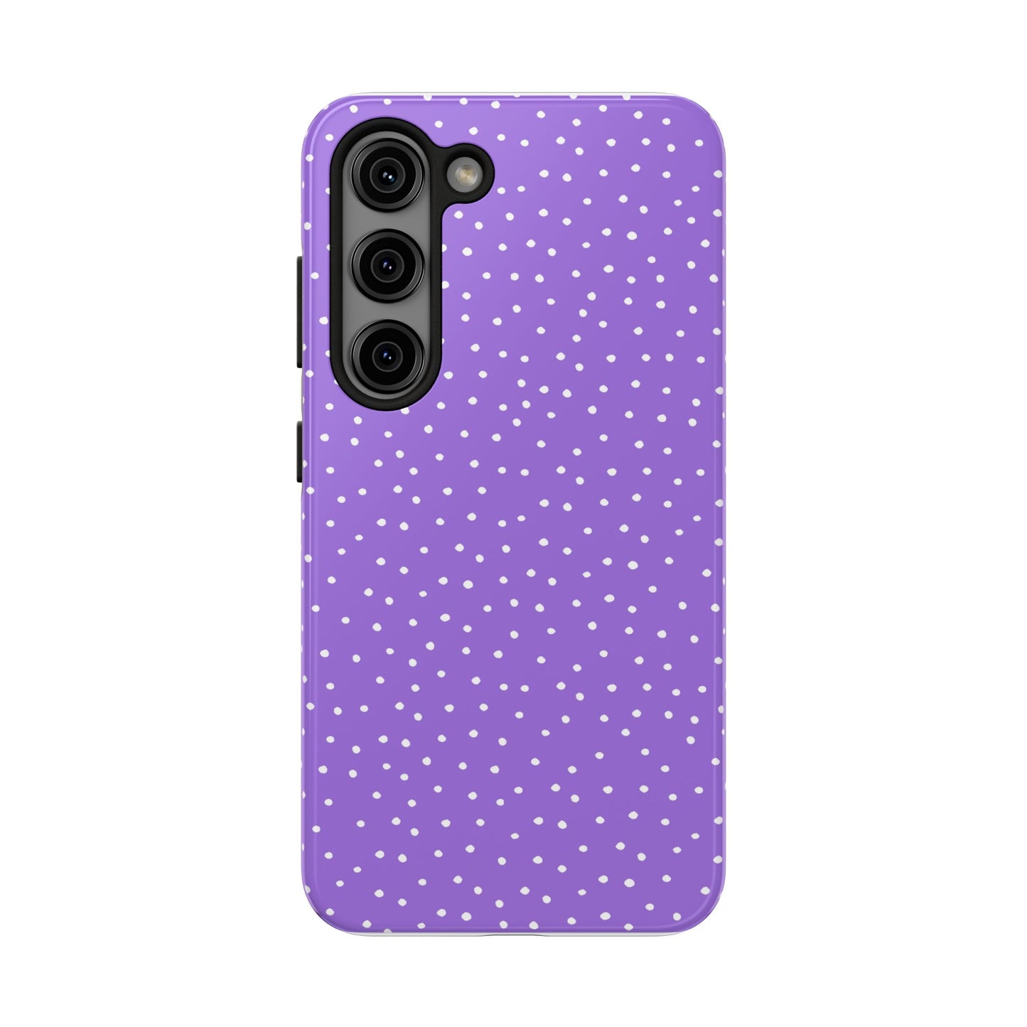 Dinky Dots Lilac / White Phone Case