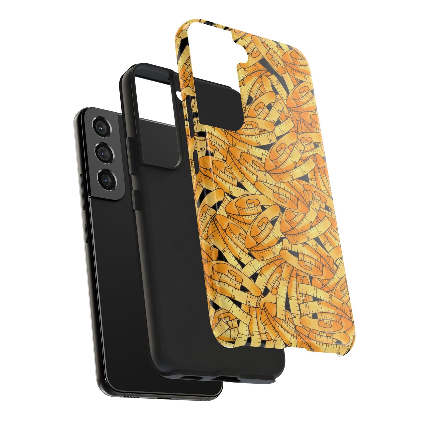 Tape Storm Black / Yellow Phone Case