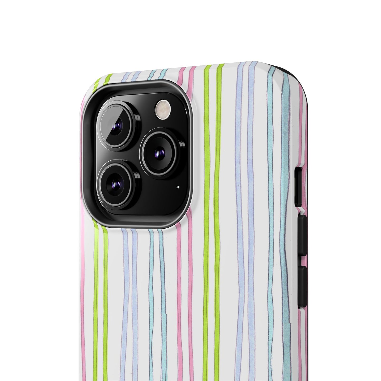 Belle Stripe White Phone Case