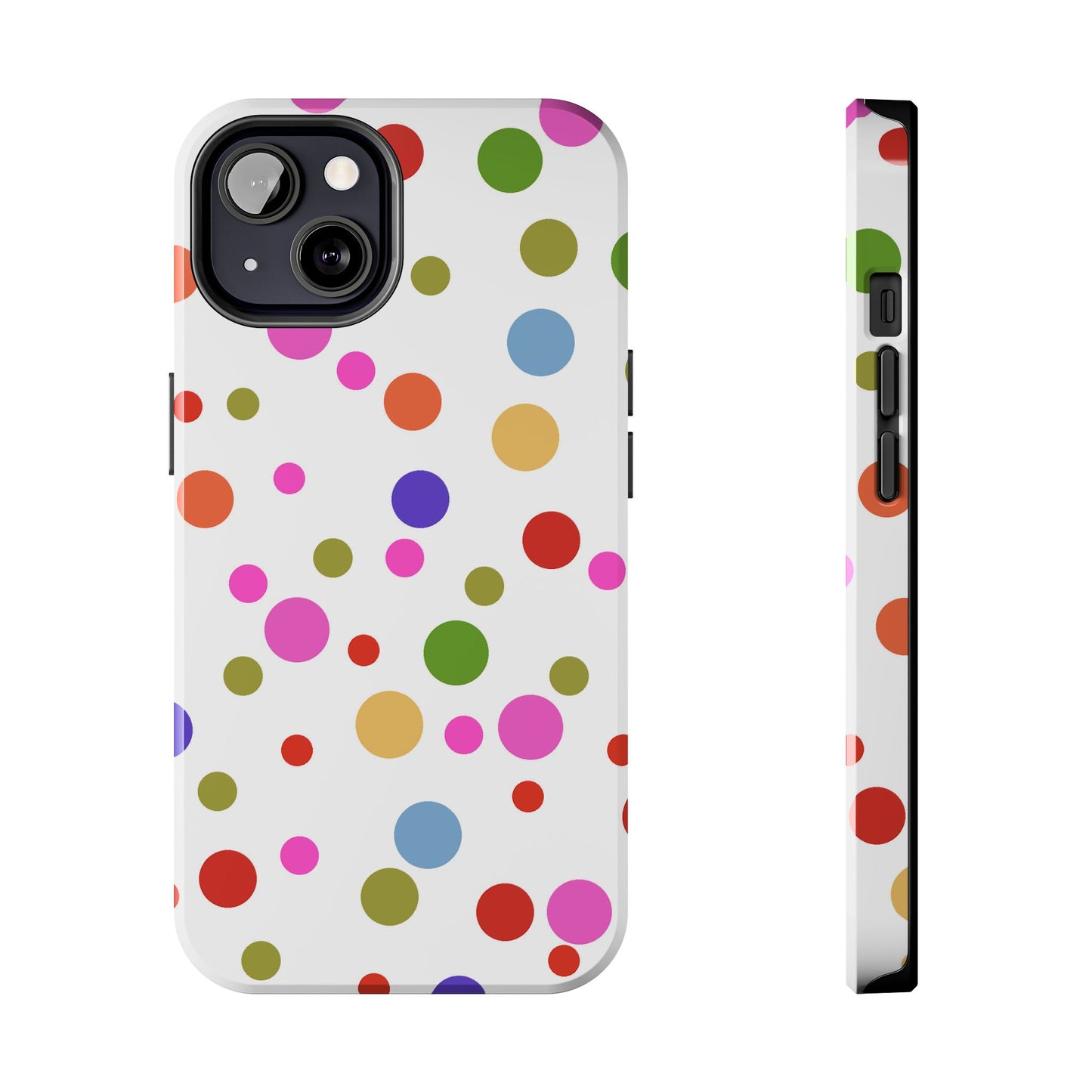 Dot Assortment White Phone Case