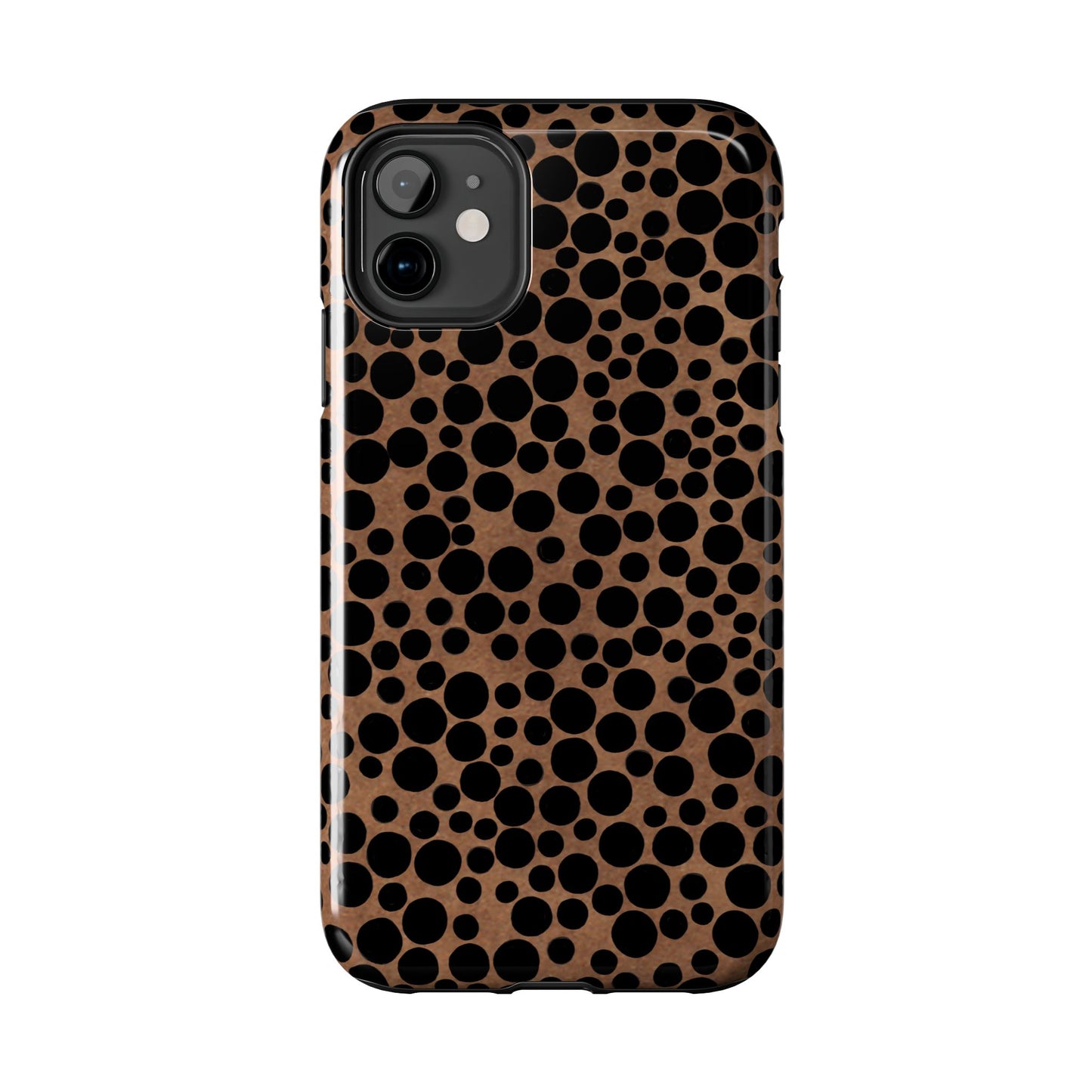 Felt Dots Caramel Phone Case