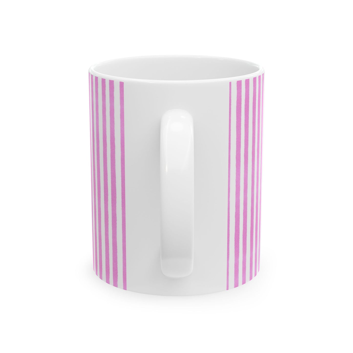 Lazy Stripe Pink Cup