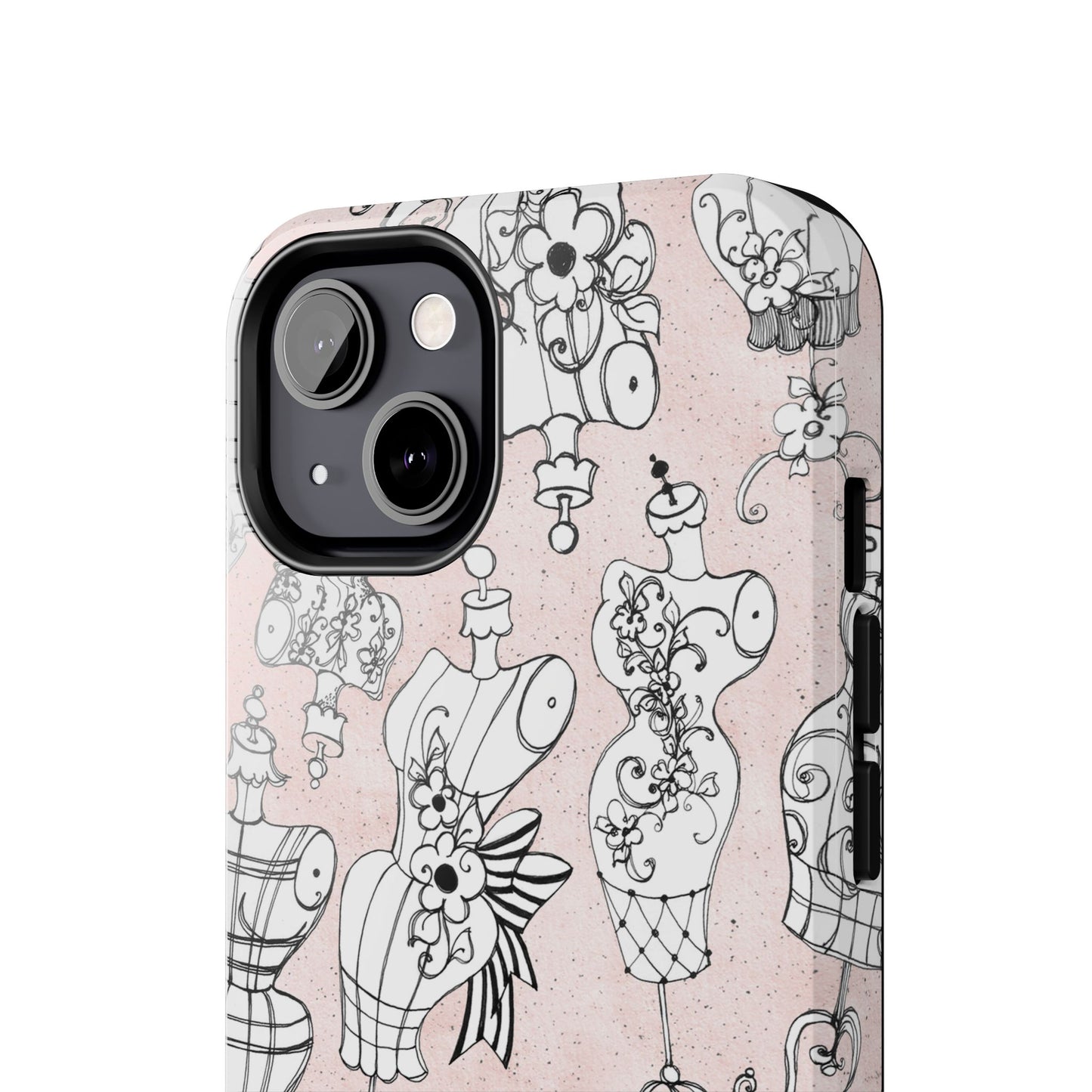 Mannequineque Silver Phone Case