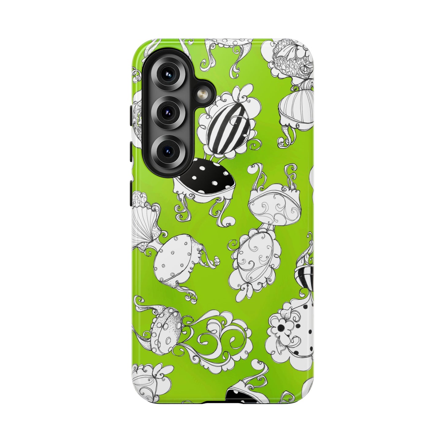 Bistro Chairs Lime Phone Case