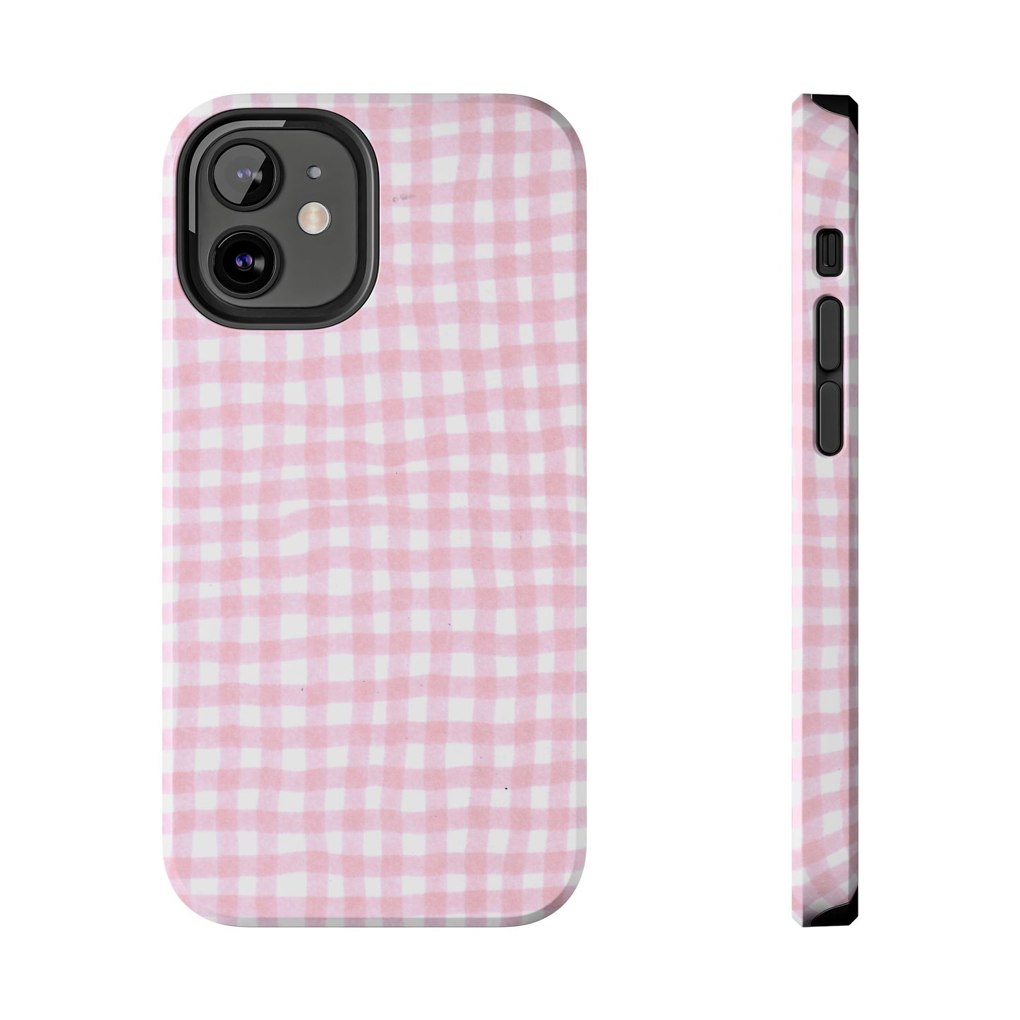 Wonky Chipper Check Pink Phone Case