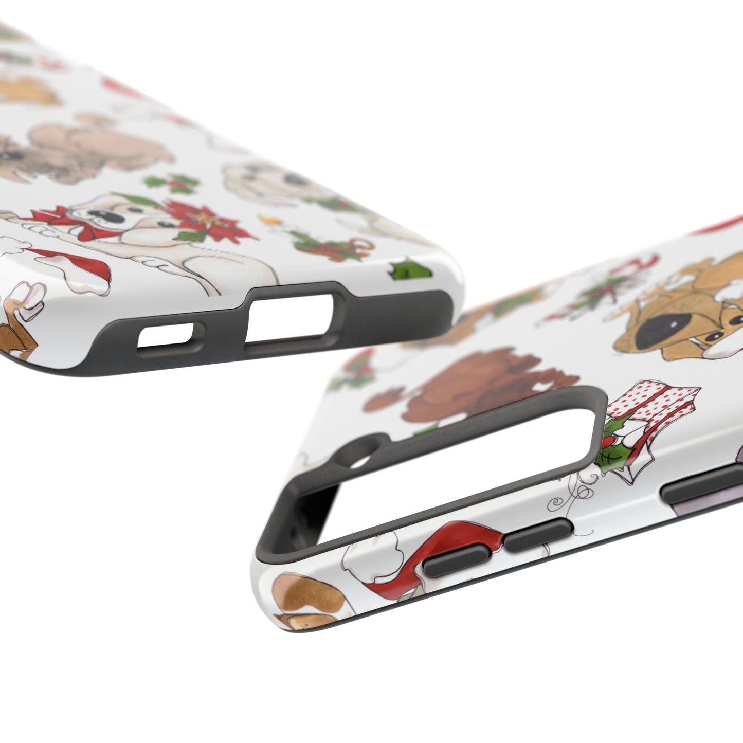 Doggie Toss White Phone Case