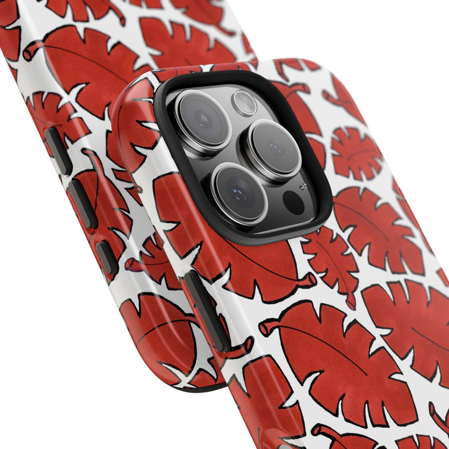 Red Bananas White Phone Case