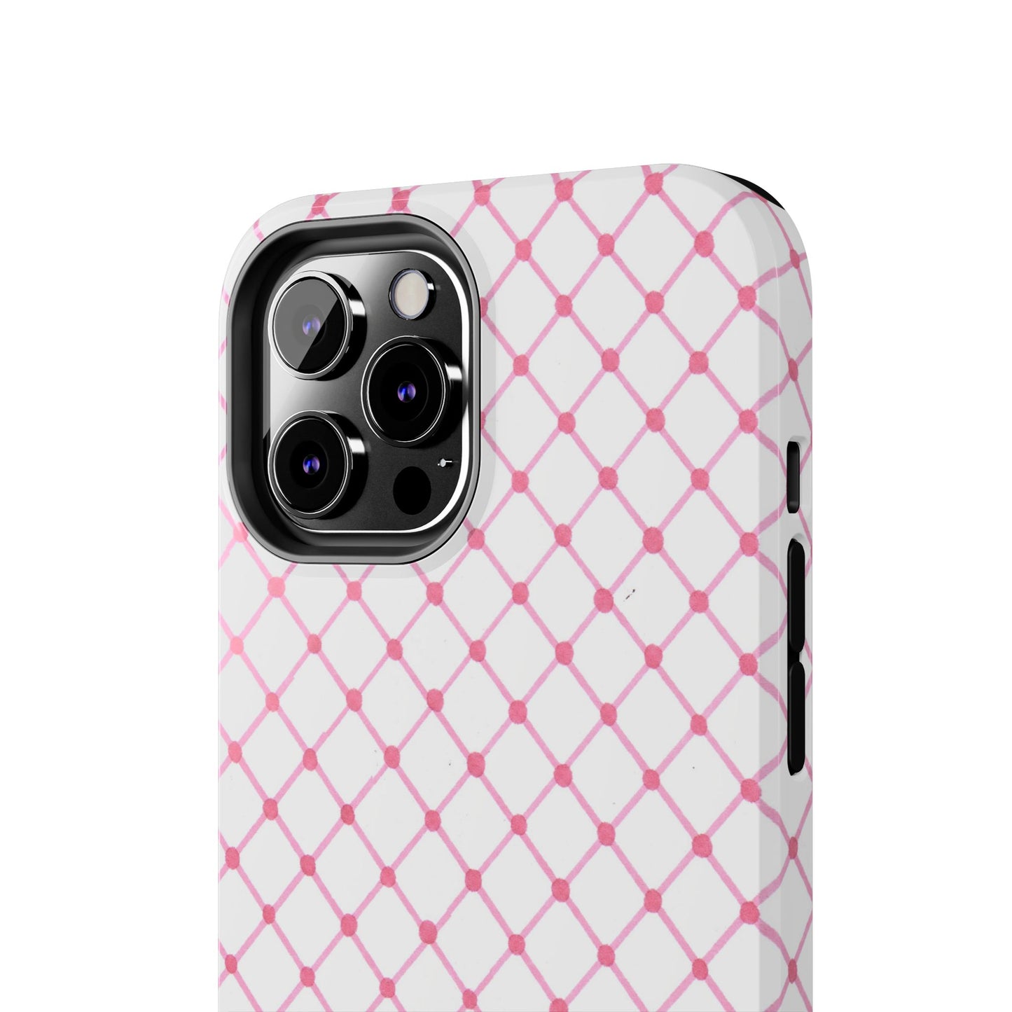 Cyclone Fence White / Pink Phone Case