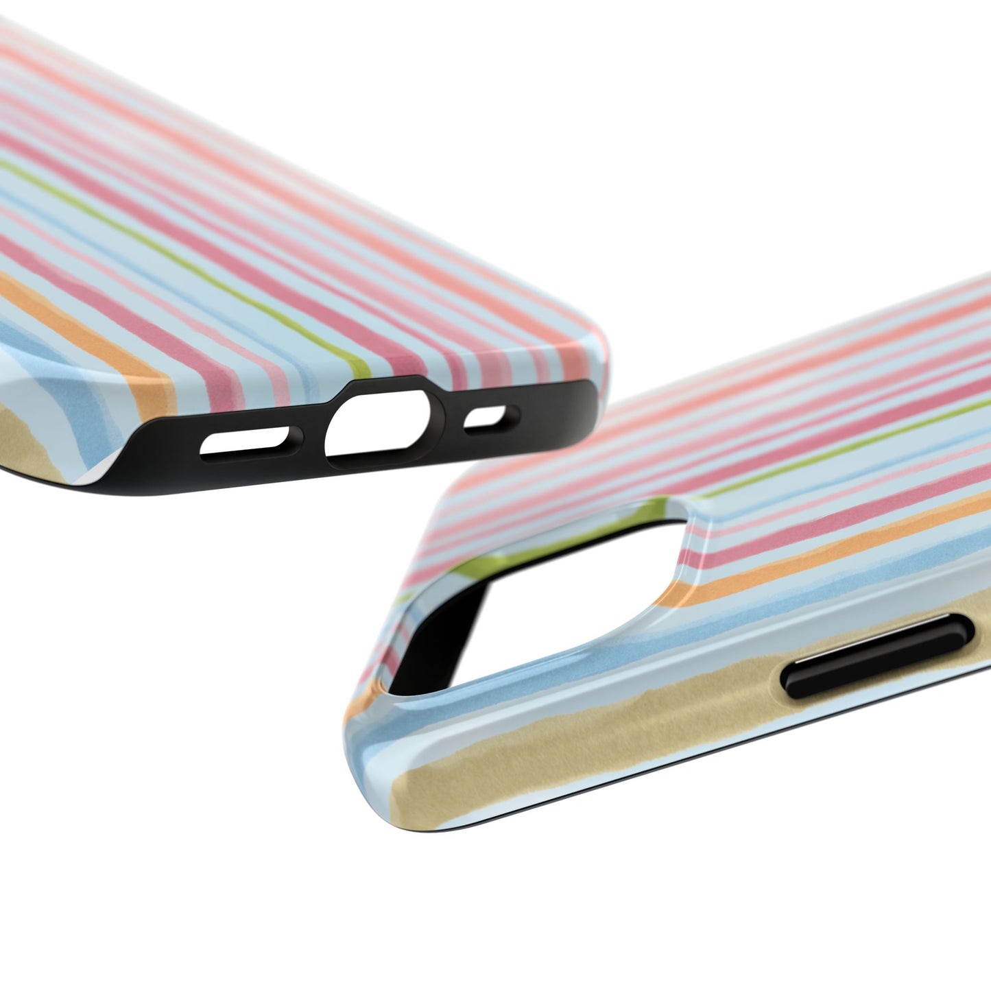 Swim Stripe Blue Phone Case