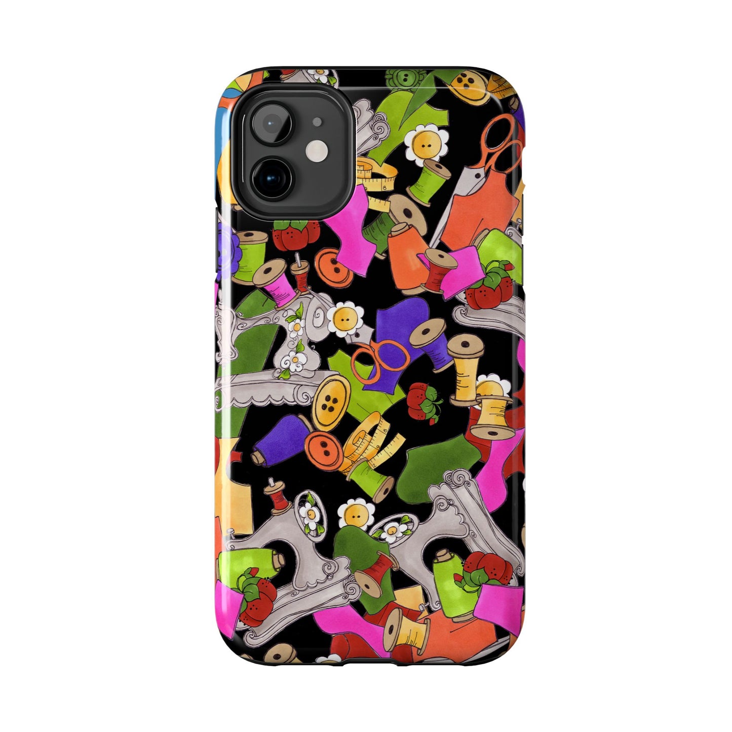 Kaleidasew Black Phone Case