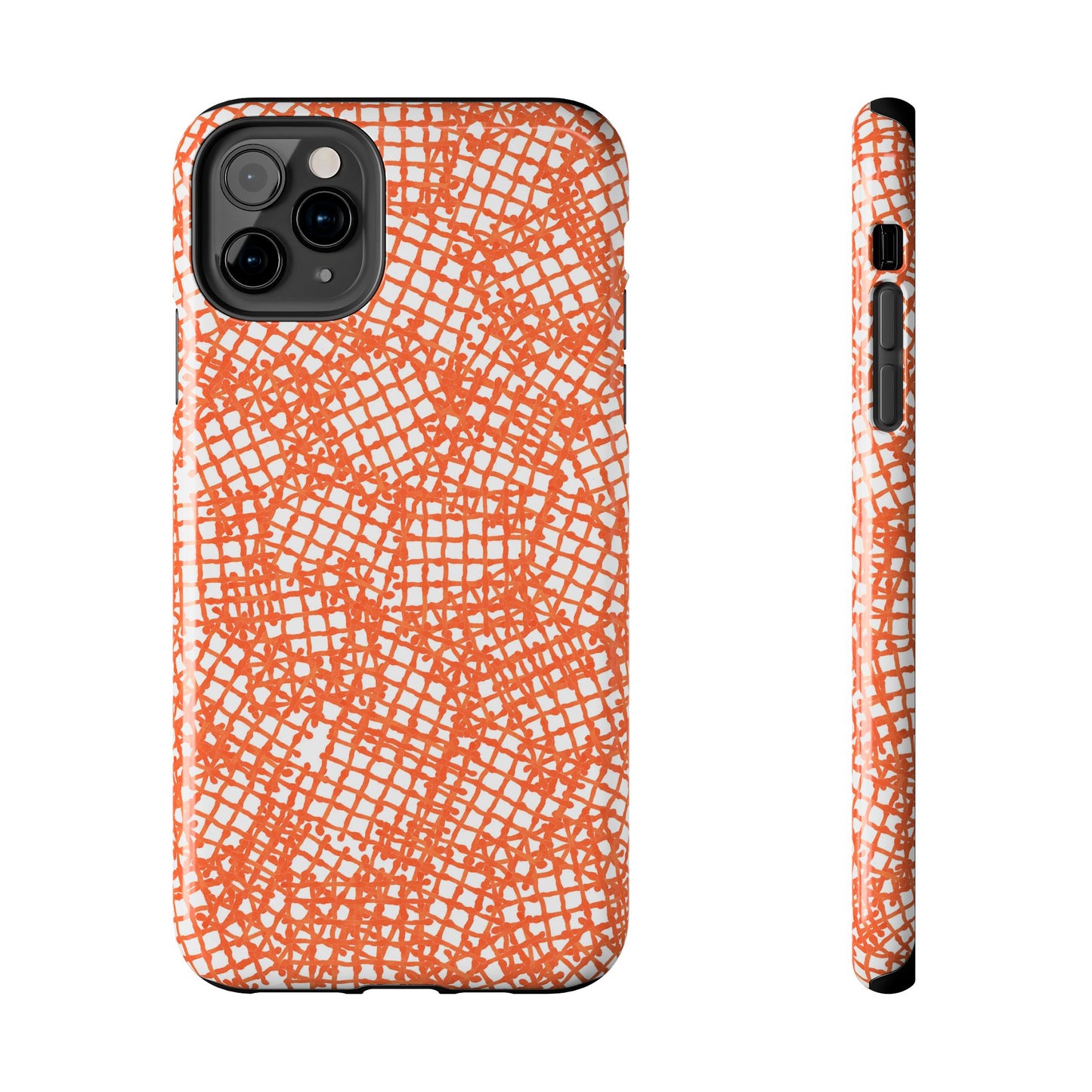 Random Waffle Orange Phone Case