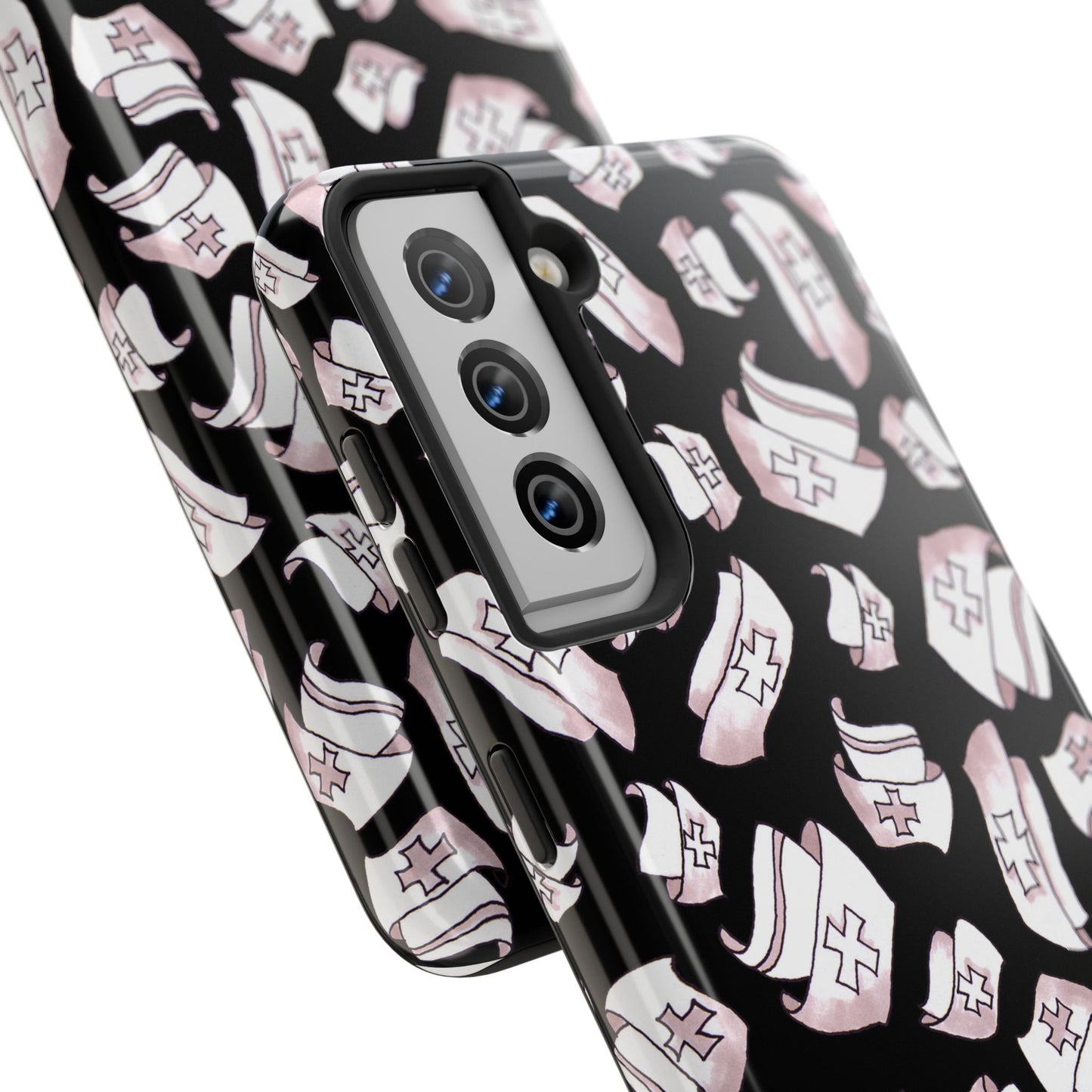 Happy Hats Black Phone Case