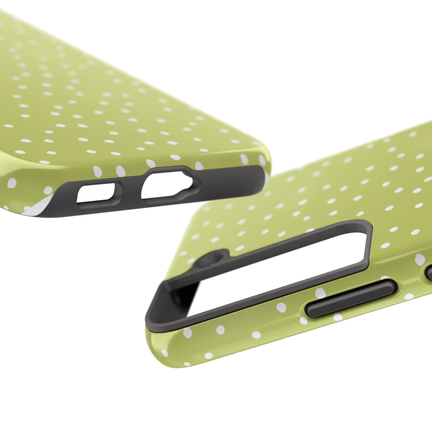 Dinky Dots Green / White Phone Case