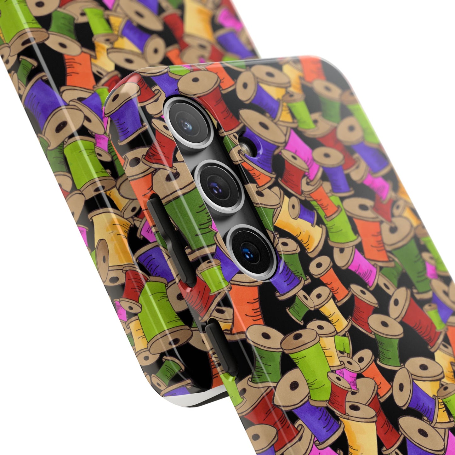 Spoolopoly Black Phone Case