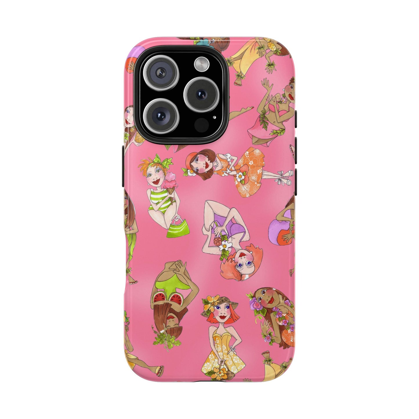 Island Toss Pink Phone Case
