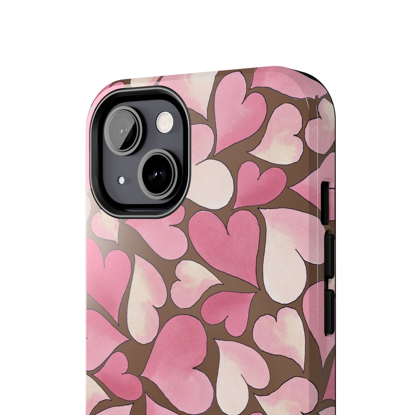 Hearts Chocolate Phone Case