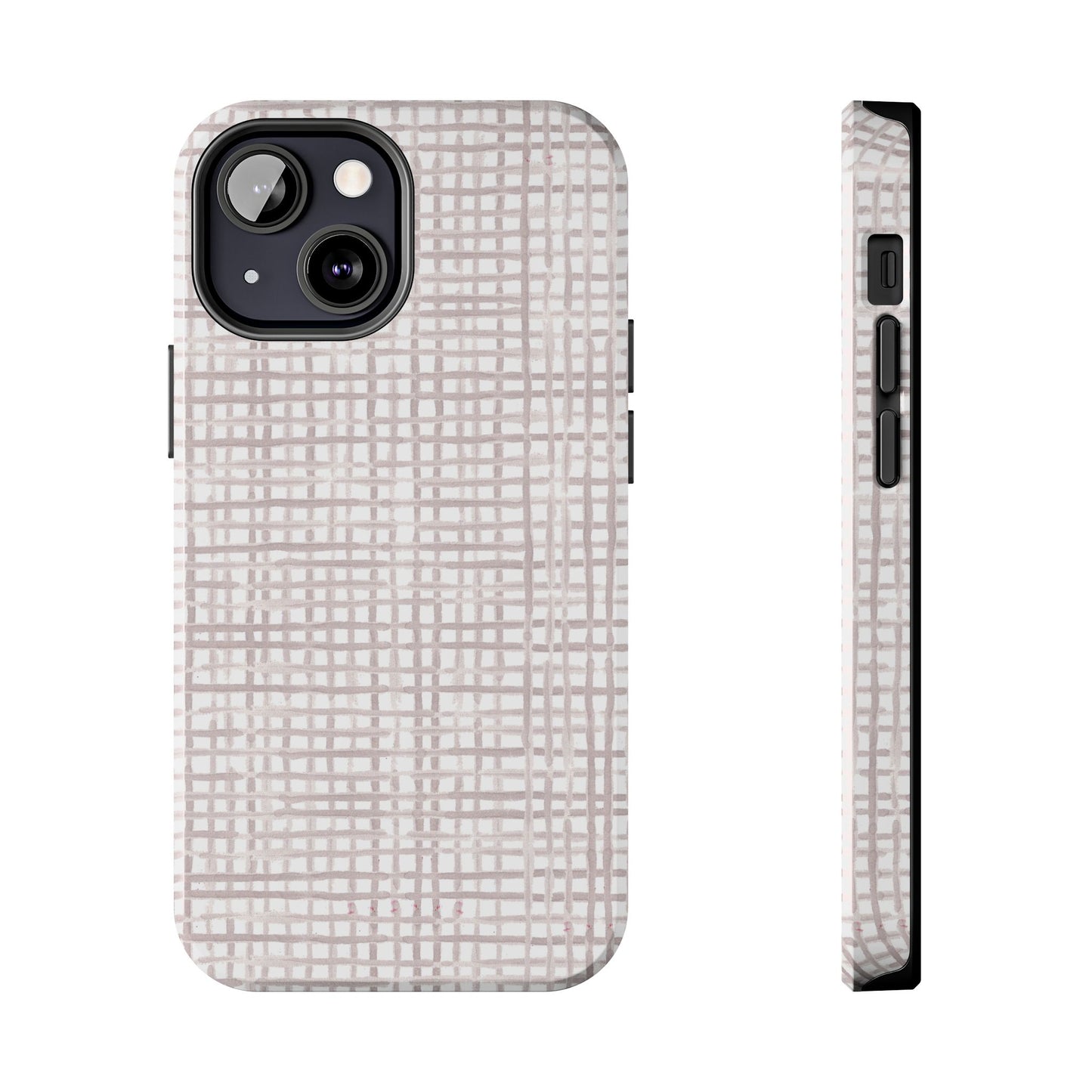 Gingham Gray Phone Case