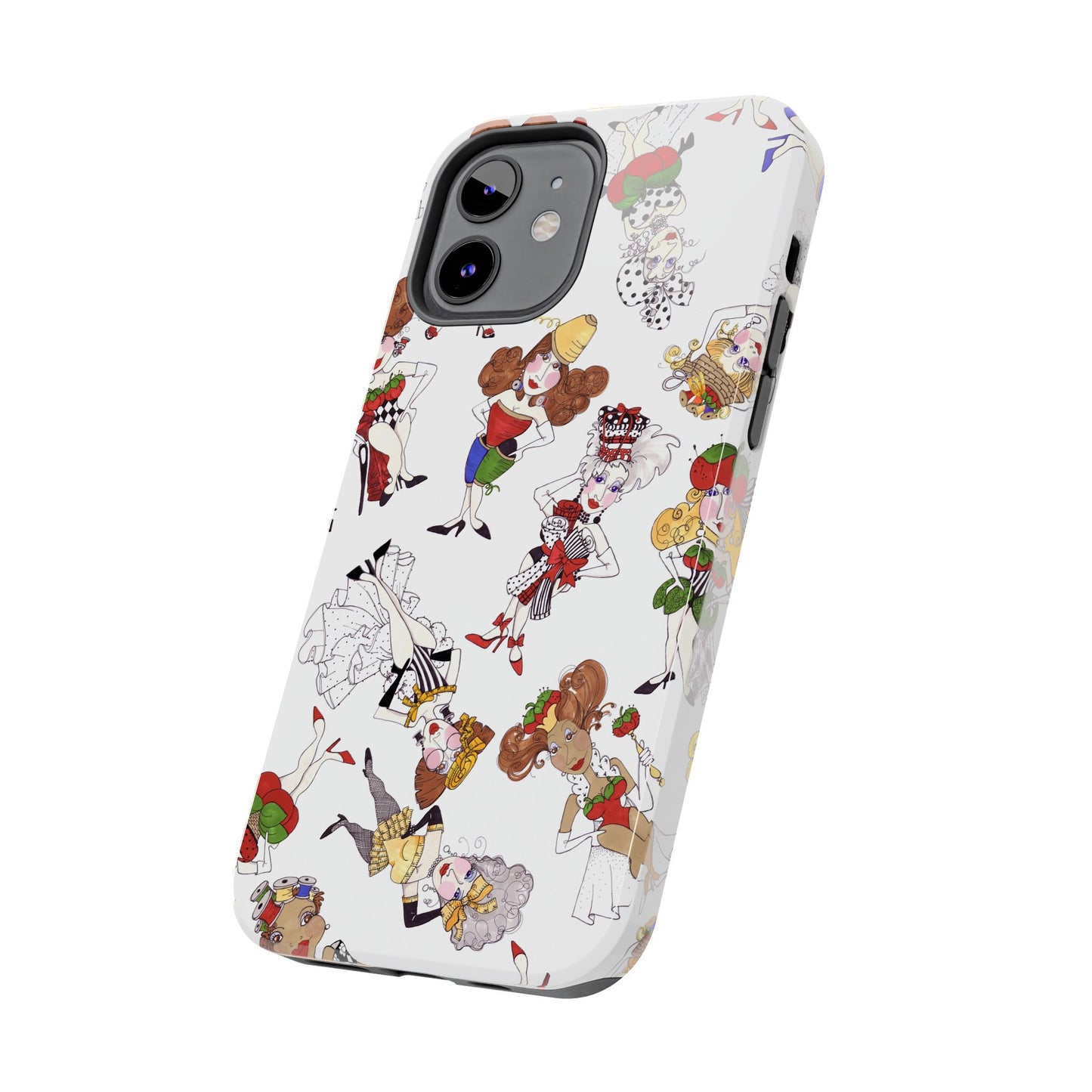 Sew Tossed White Phone Case