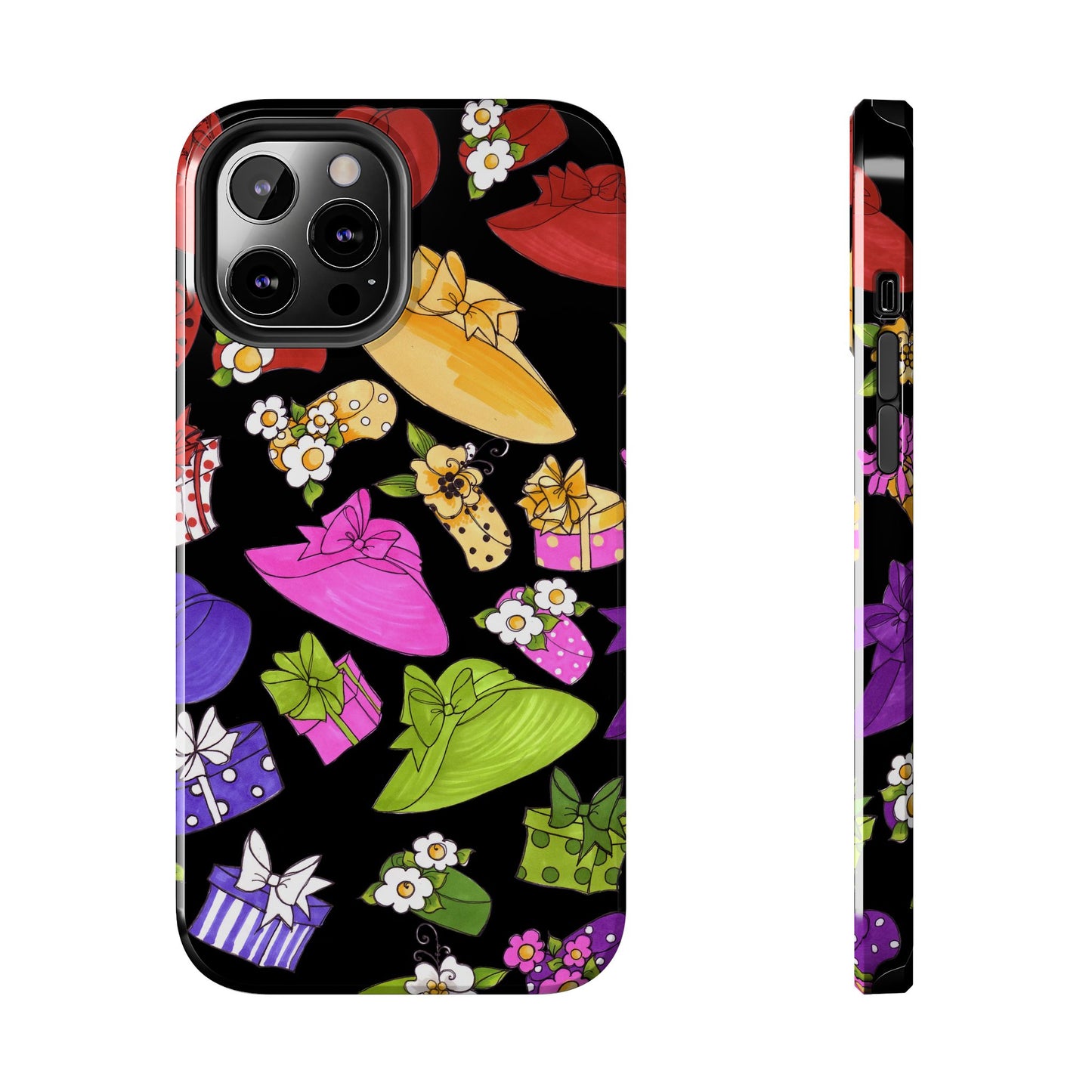 Accessories Tossed Black Phone Case