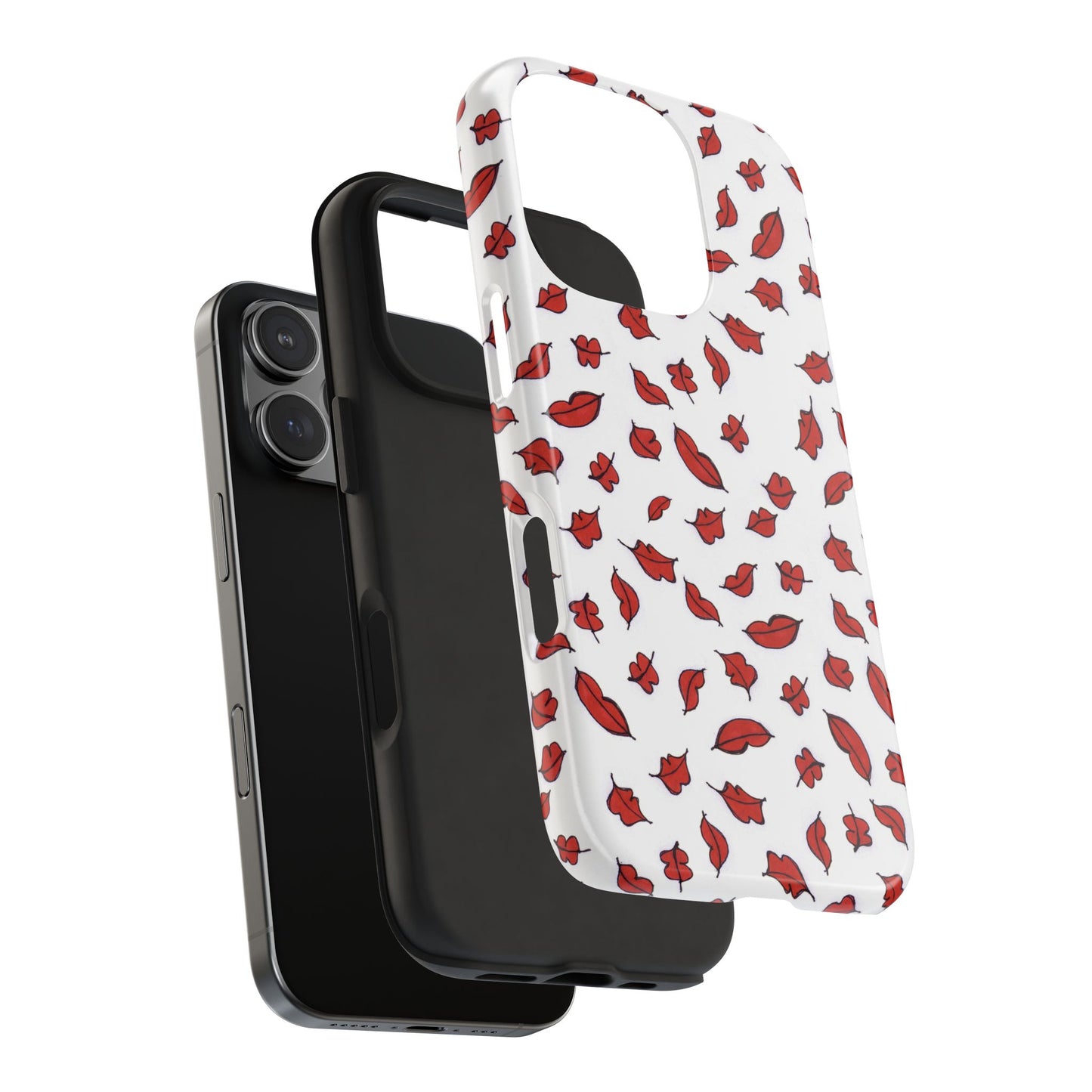 Autumn Lips White Phone Case