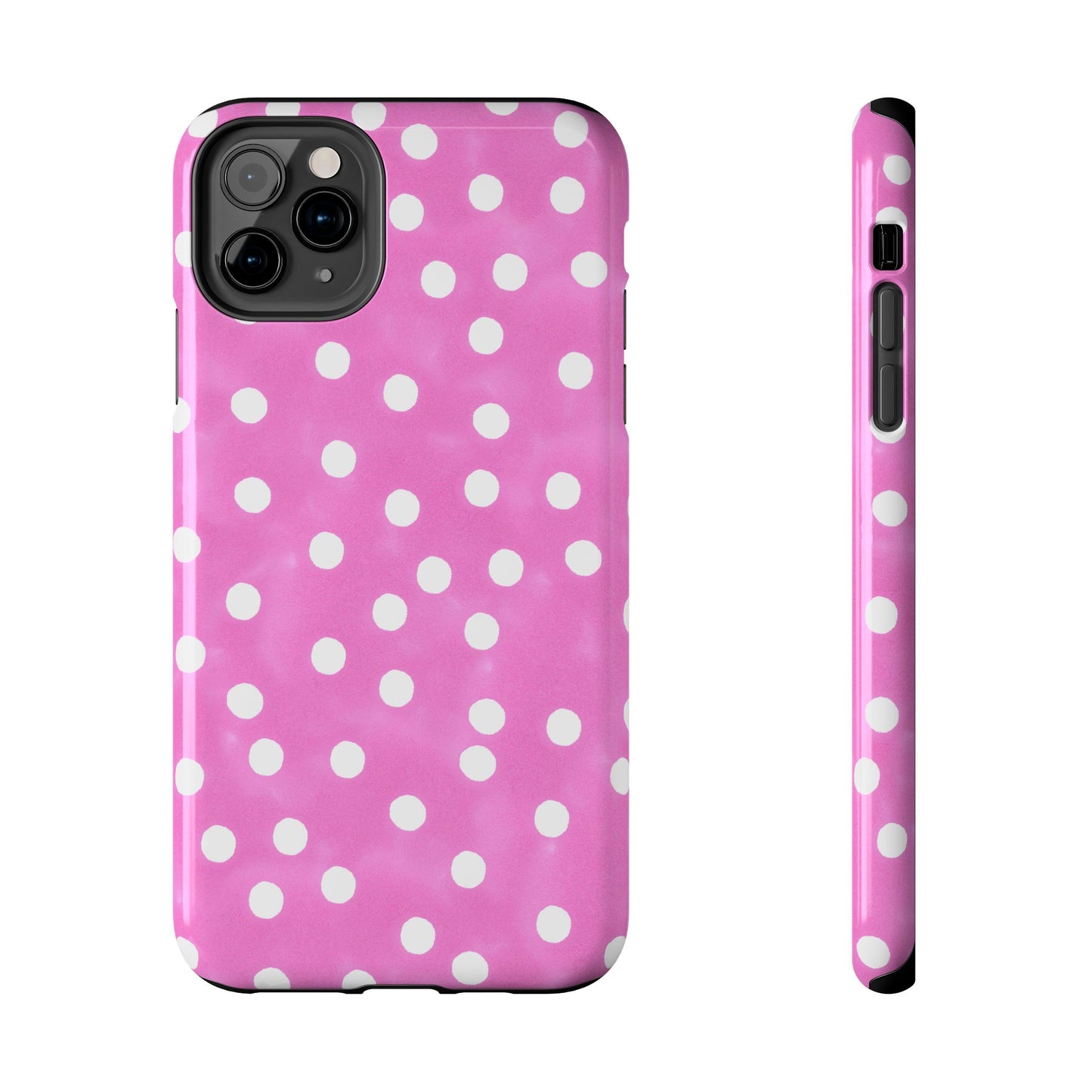 Plump Dots Pink Phone Case