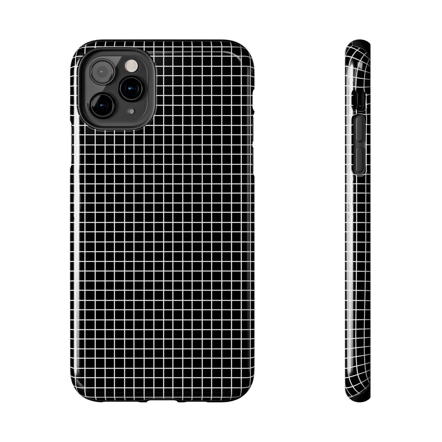 Window Pane Black / White Phone Case