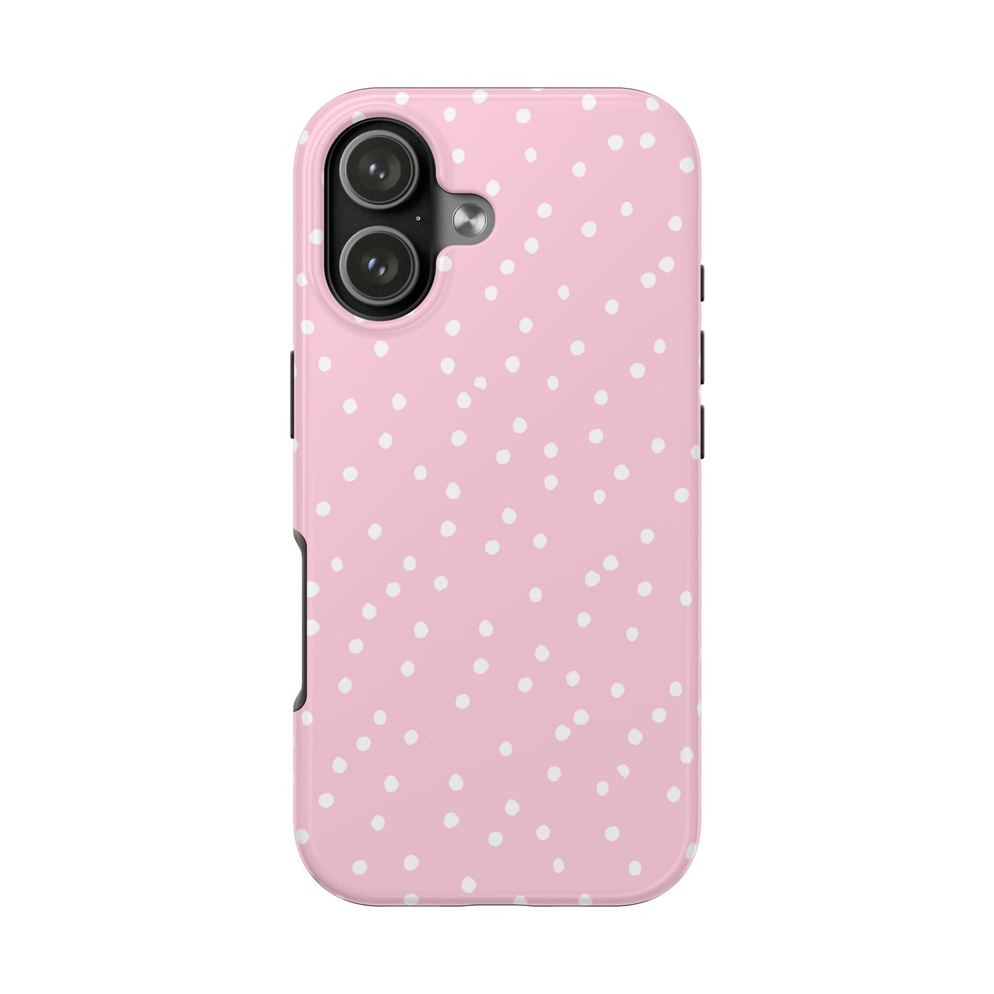 Space Dots Pink / White Phone Case