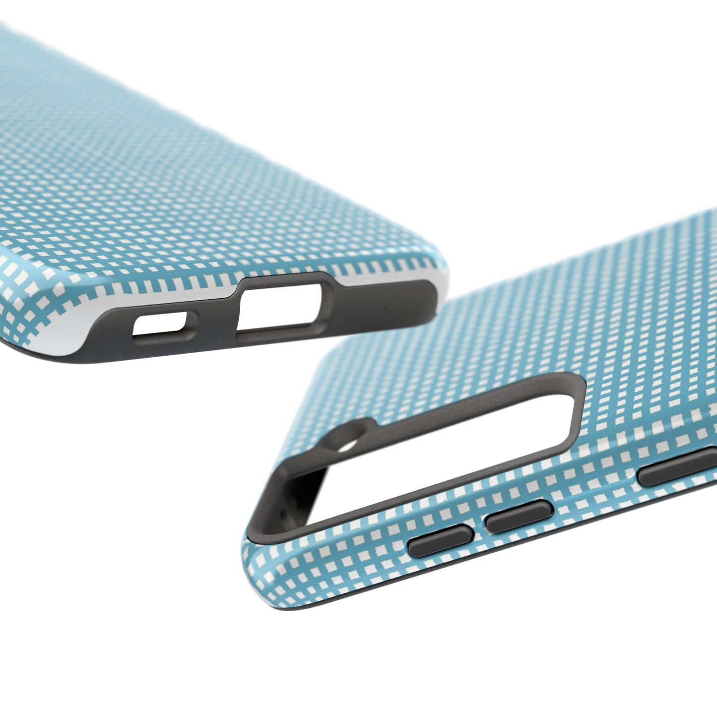 Chipper Check Turquoise Phone Case