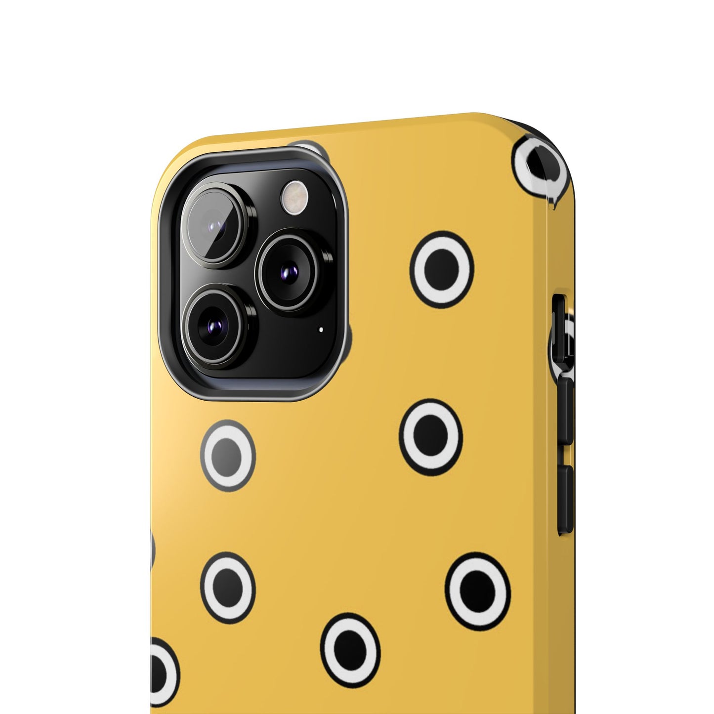 CD Dots Yellow / Black Phone Case