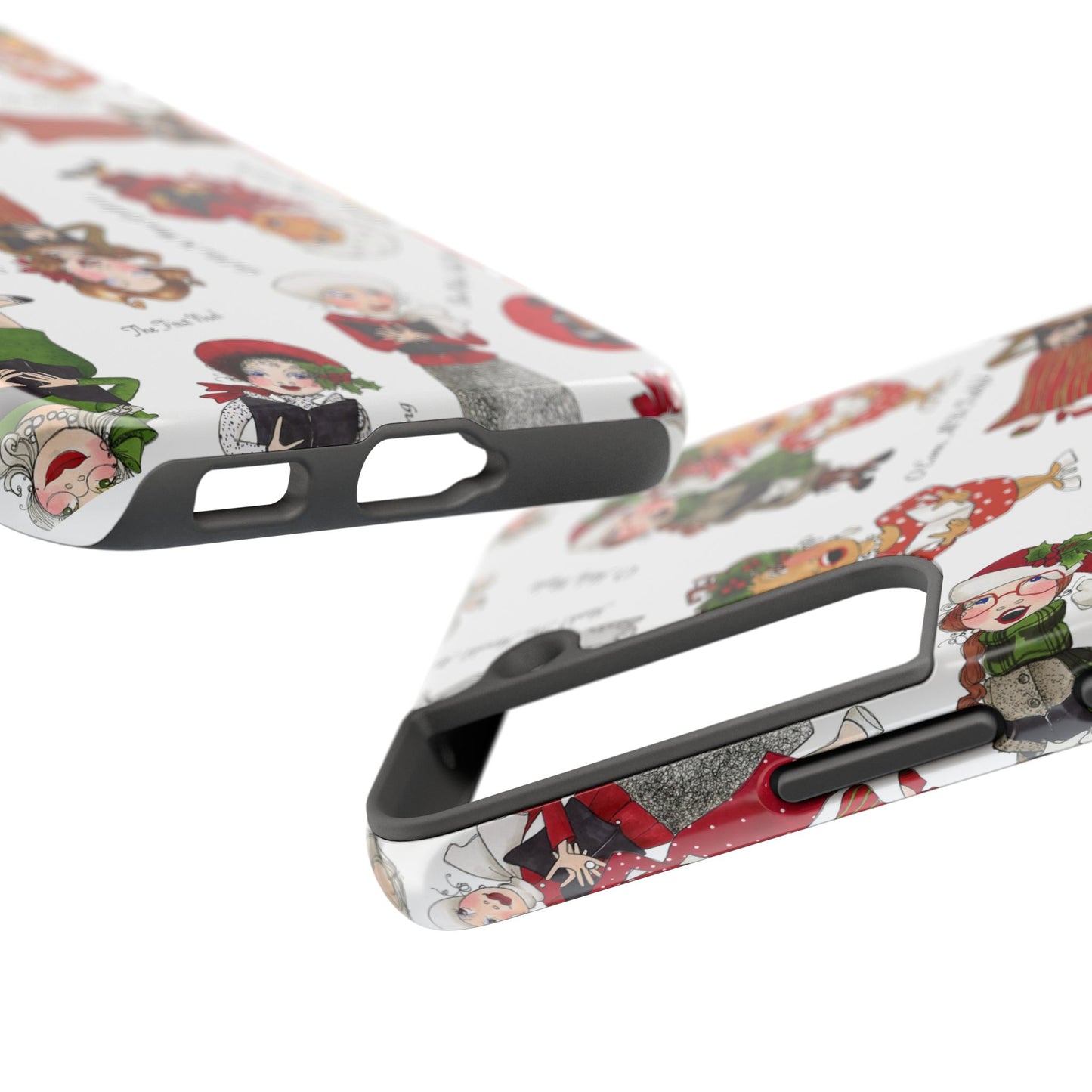 Tossed Carolers Phone Case