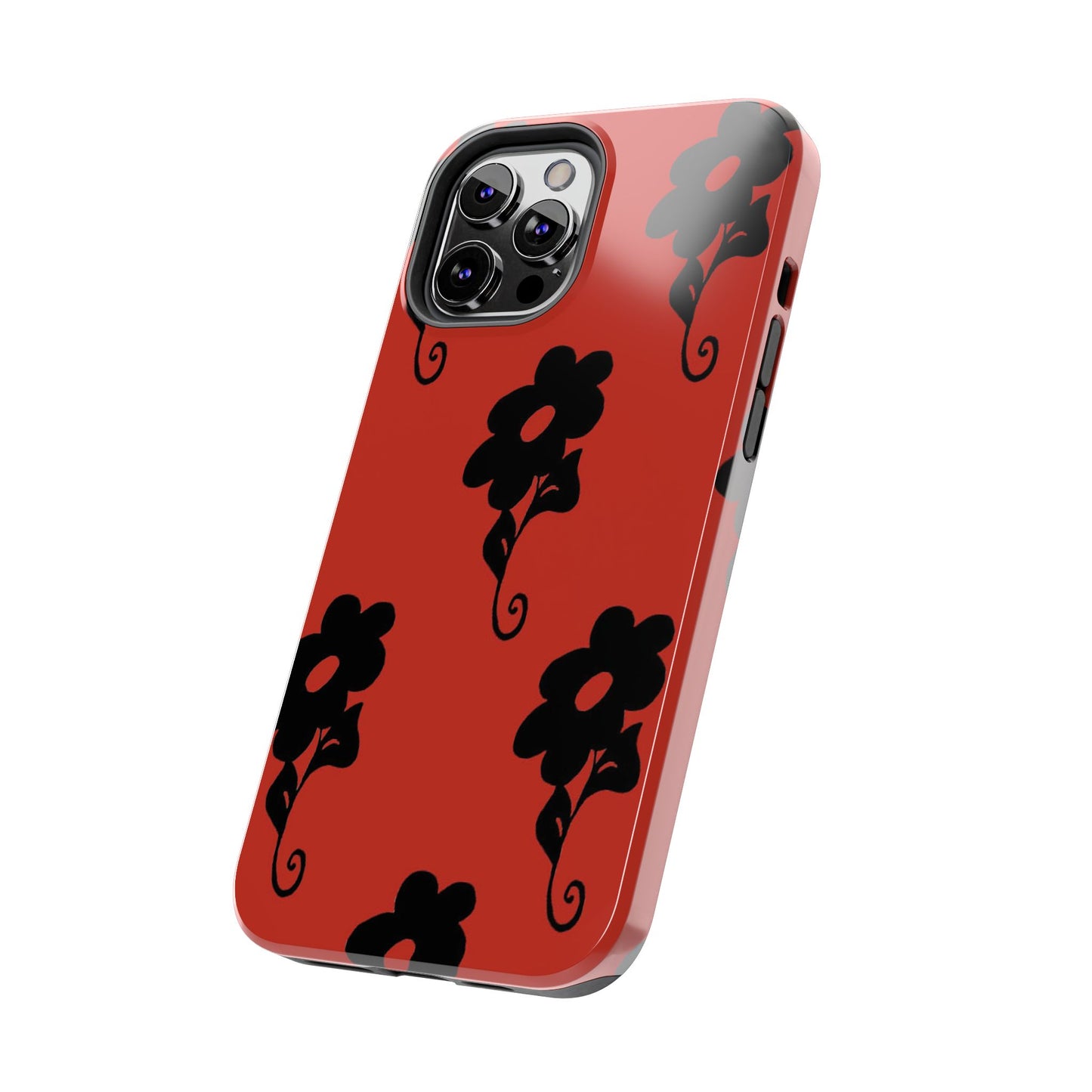 Daring Daisy Red Phone Case