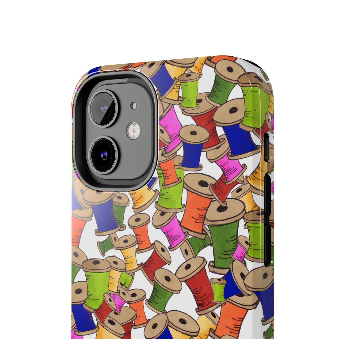 Spoolopoly White Phone Case