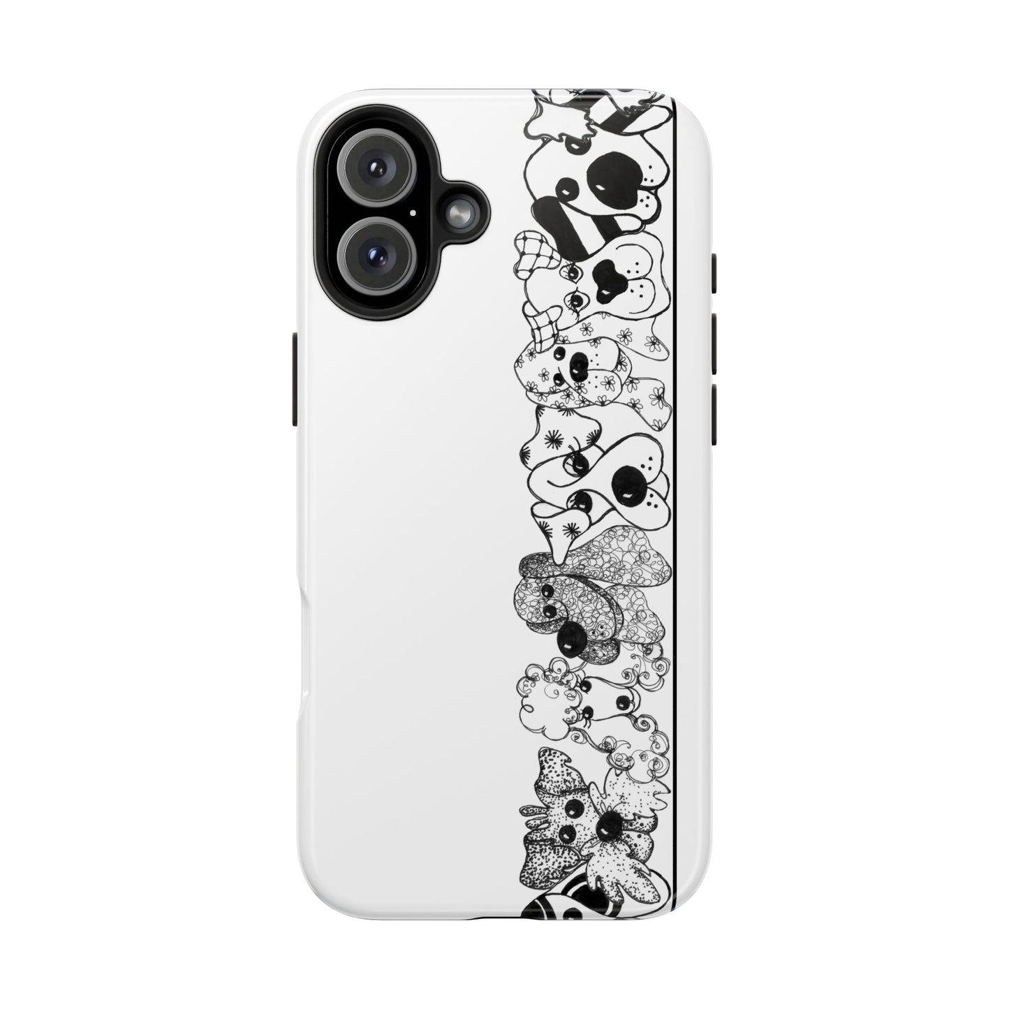 Doggie Dear Border Phone Case