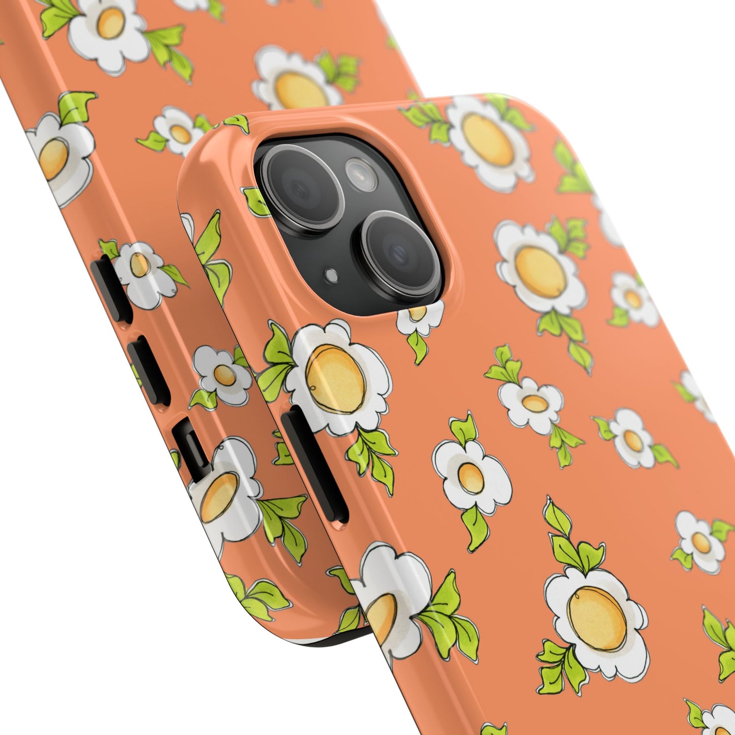 Daisy Love Orange Phone Case