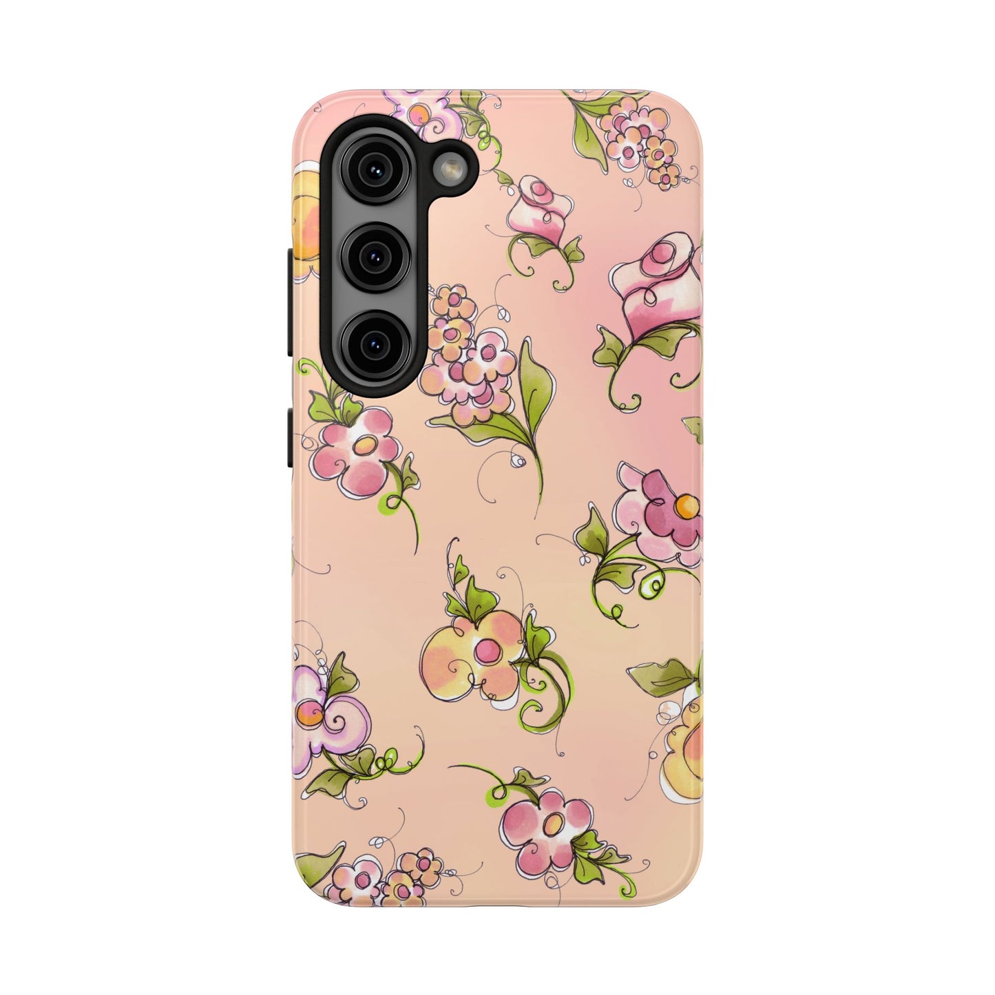 Flower Toss Sunrise Phone Case